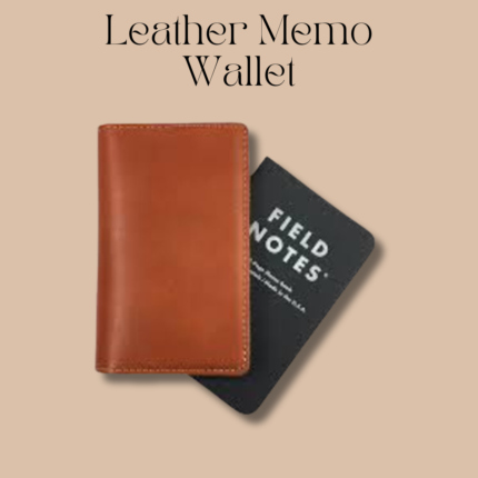 Leather Memo Wallet
