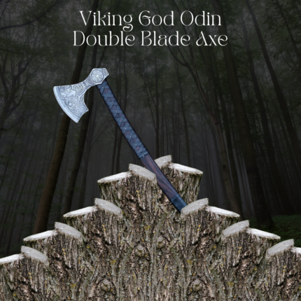 Viking God Odin Double Blade Axe