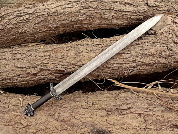 Real - Damascus Viking Sword
